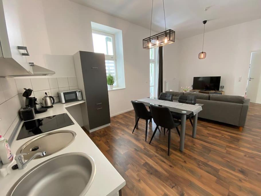 Akk3 Apartment Magdeburg Altstadt Zentral Balkon Exteriér fotografie