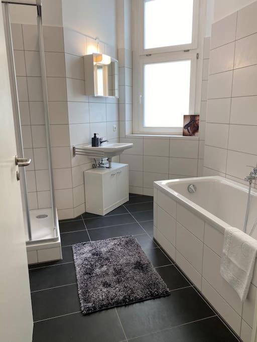 Akk3 Apartment Magdeburg Altstadt Zentral Balkon Exteriér fotografie